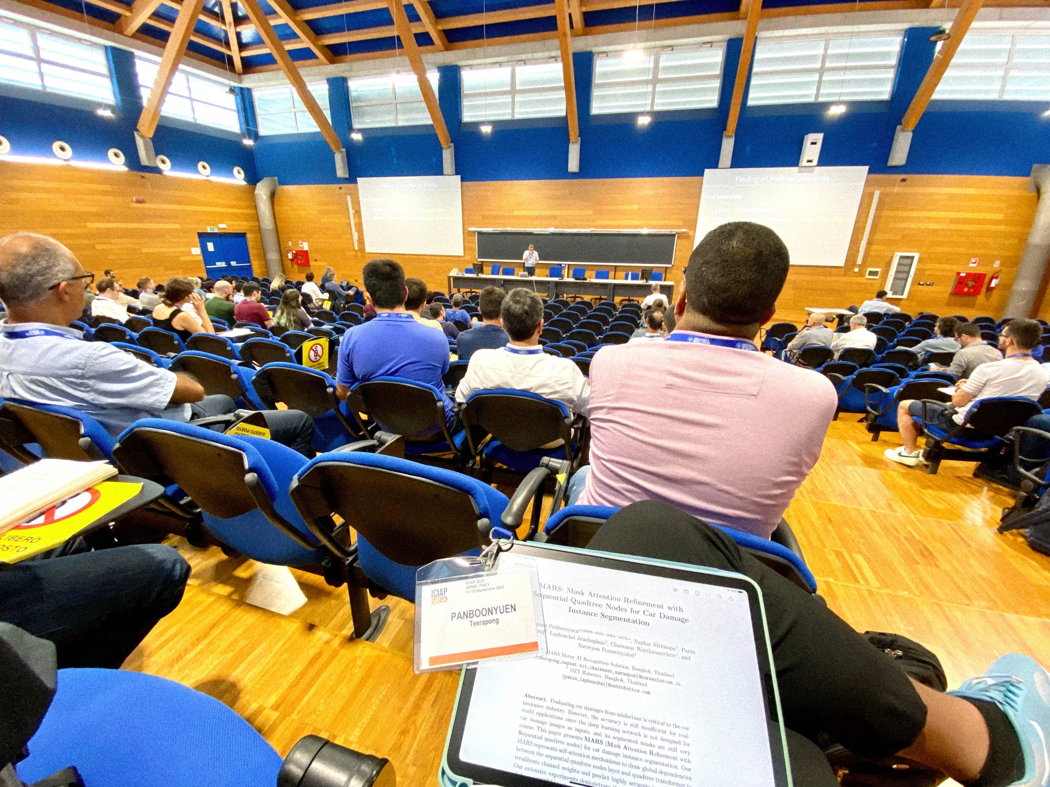 Lecture session at ICIAP 2023