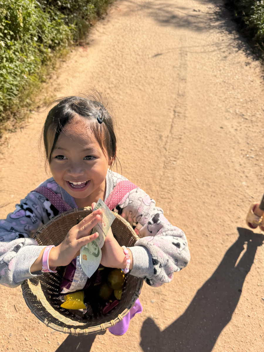 Meeting hill tribe child UTMB