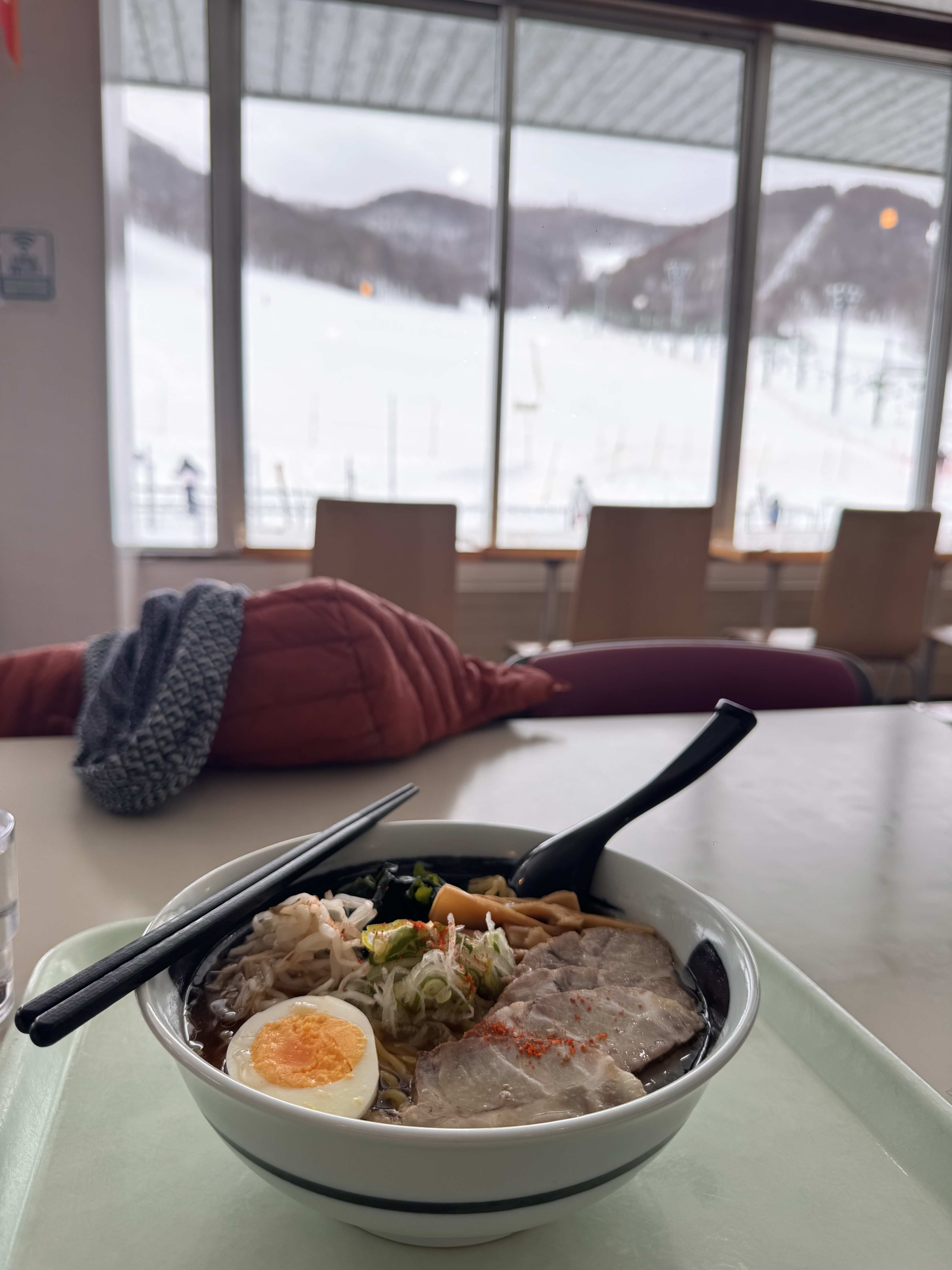Ramen after skiing