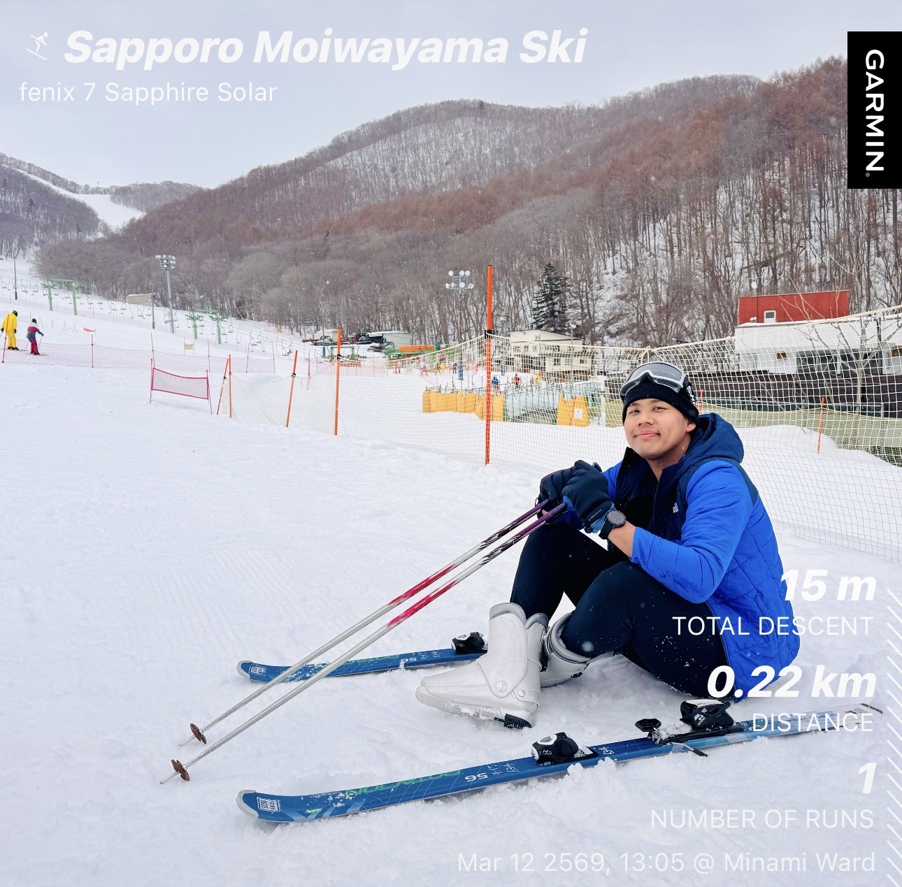 Garmin skiing activity archive