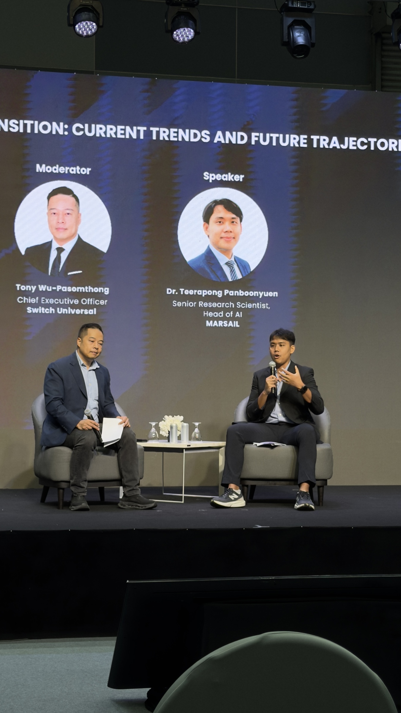Sharing experiences from MARSAIL on stage