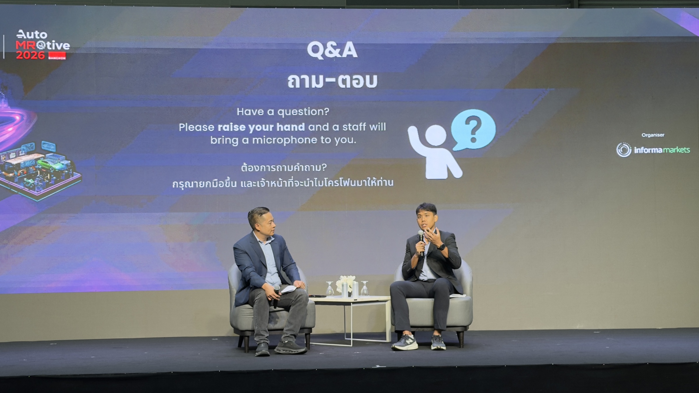 Automotive AI presentation at BITEC Bangkok