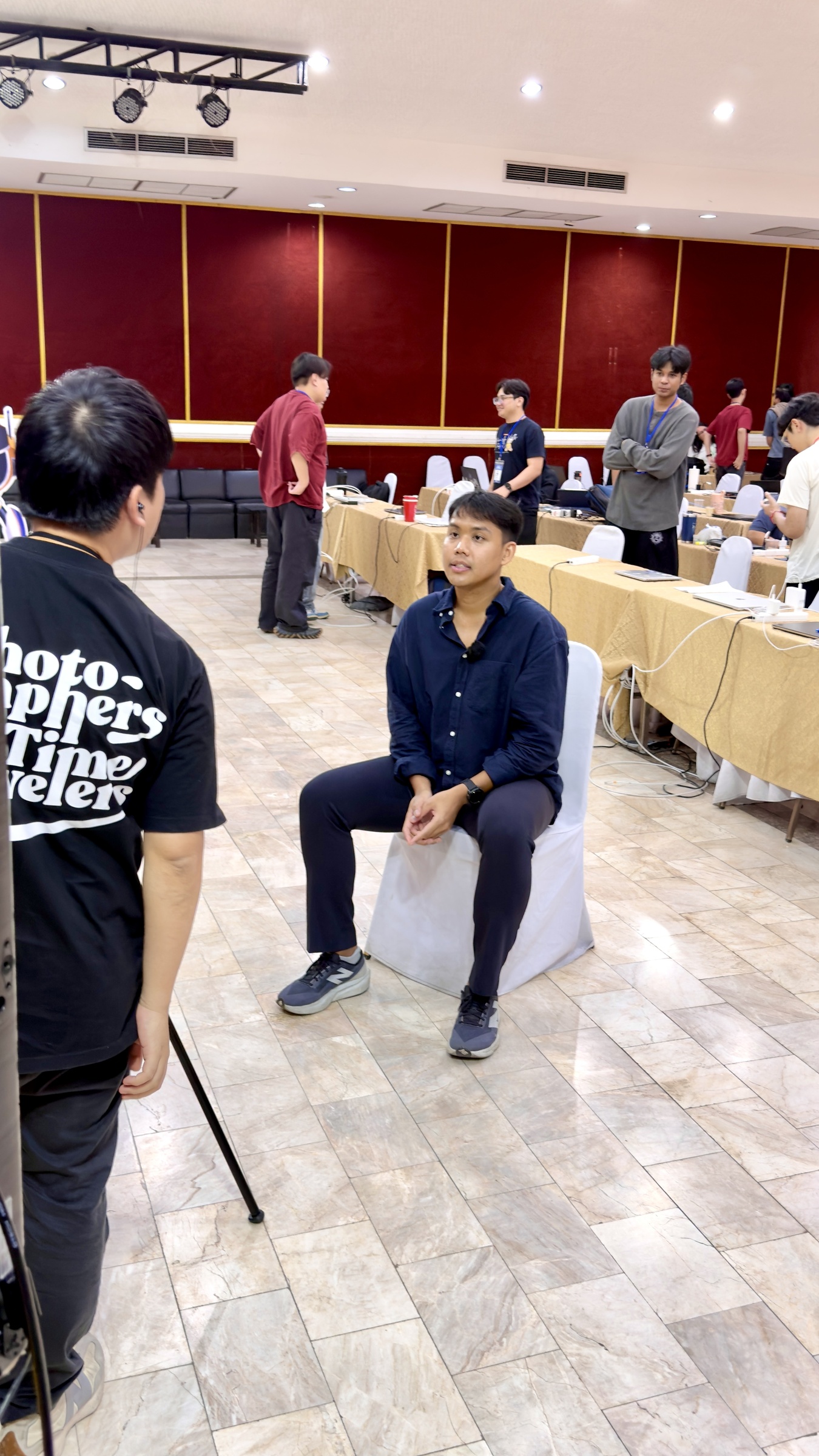 Post workshop interview session