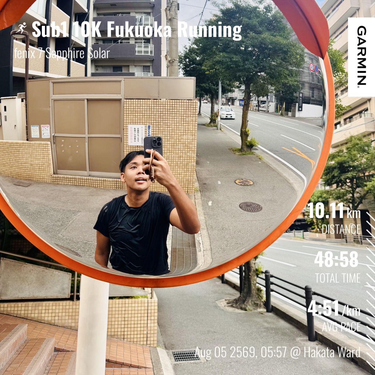 Mirror Selfie in Tenjin