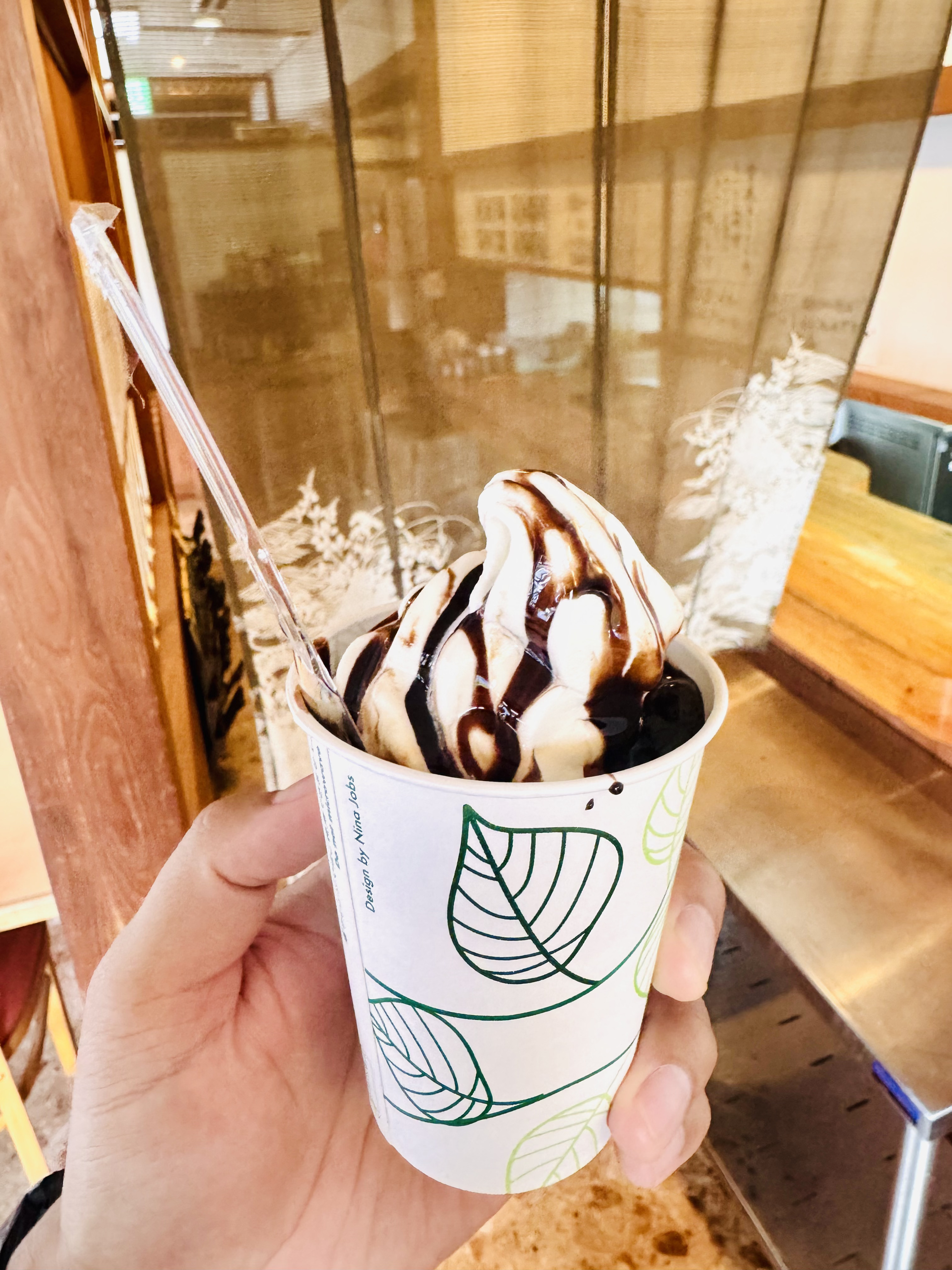 Japanese ice cream during field trip