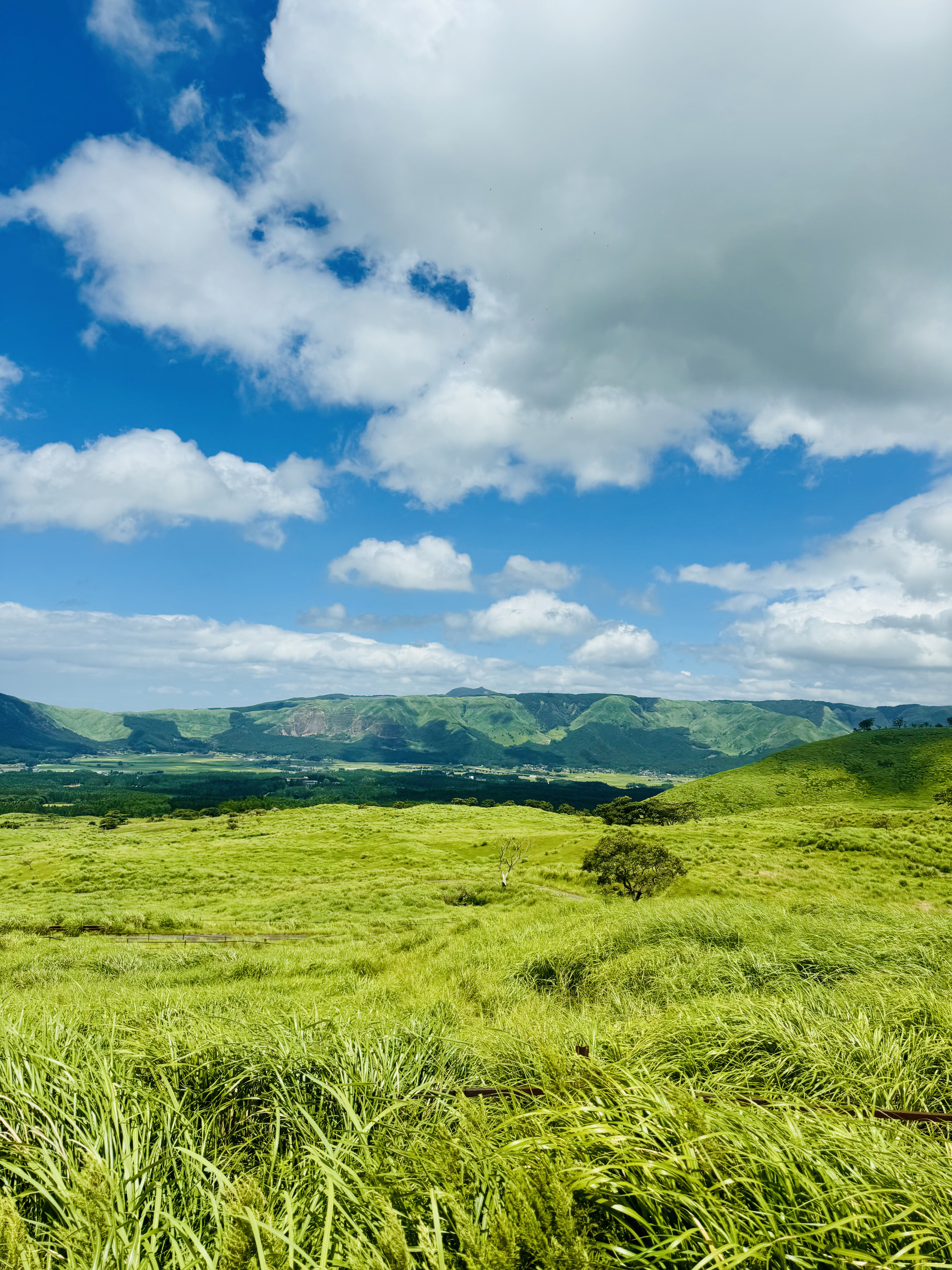 Final Aso Volcano landscape