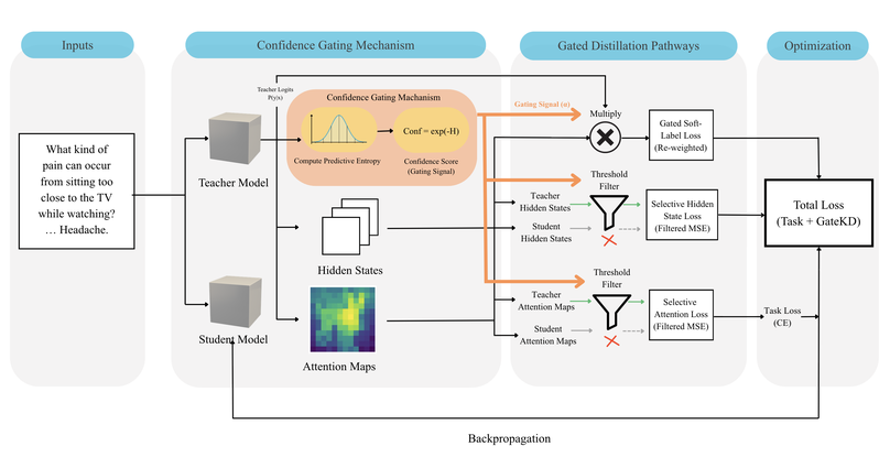 GateKD: Confidence-Gated Closed-Loop Distillation for Robust Reasoning