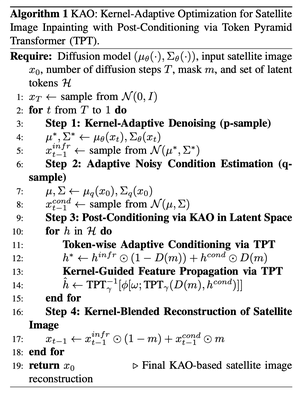 KAO: Kernel-Adaptive Optimization in Diffusion for Satellite Image