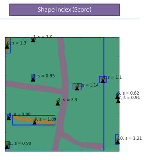 Road map extraction from satellite imagery using connected component analysis and landscape metrics