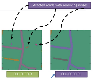 An enhanced deep convolutional encoder-decoder network for road segmentation on aerial imagery