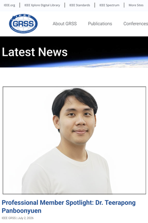 IEEE GRSS Professional Member Spotlight, A Conversation on GeoAI, Remote Sensing, and the Journey Behind KAO