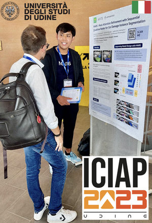 Invited to Italy for ICIAP 2023 Presenting MARS Research